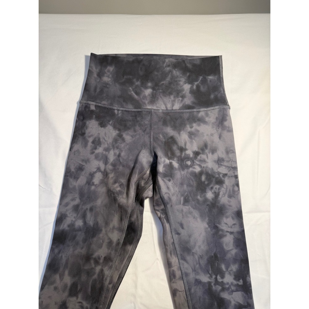 Lululemon Align High Rise Pant 25 Diamond Dye Graphite Grey Bronze Green 4